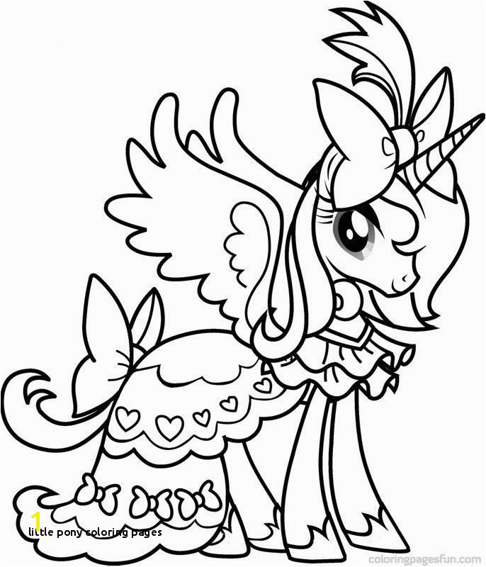 My Little Pony Color Pages 26 Little Pony Coloring Pages