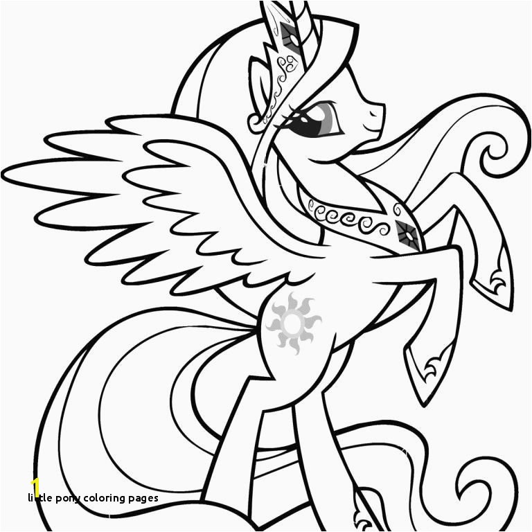 My Little Pony Color Pages 26 Little Pony Coloring Pages