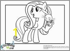 My Little Pony Fluttershy Coloring Pages