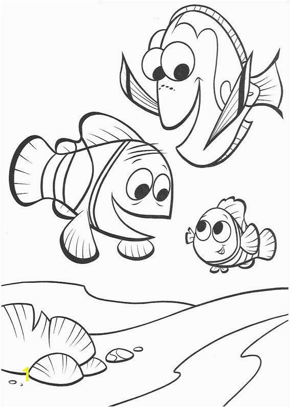 finding nemo coloring pages 01