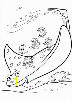 Finding Dory Coloring Pages 5