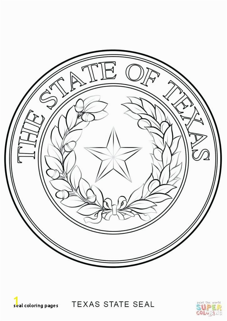 Texas State Drawing at Getdrawings Texas State Seal Coloring Page