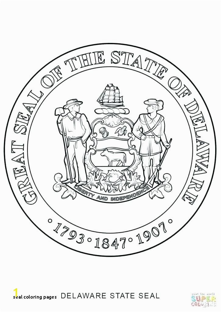 Seal Coloring Pages New Jersey State Seal Coloring Page Free Coloring Pages Free New