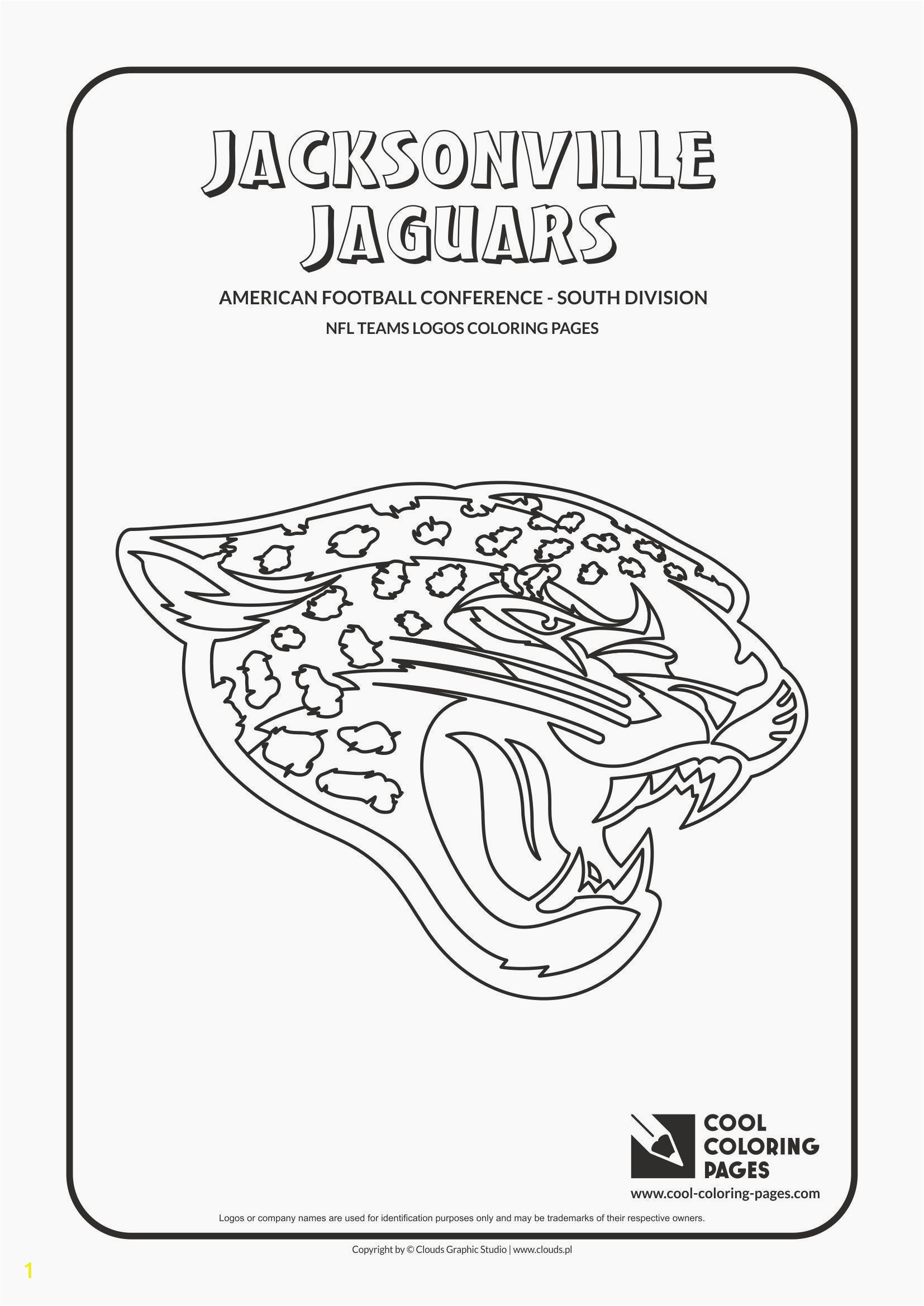 Nfl Jersey Coloring Pages Jaguars Football Unique Best 41 Awesome Nfl Logos Coloring Pages