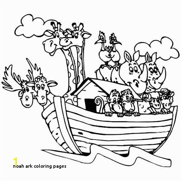 Noah Ark Coloring Pages Animal Printouts for Noah S Ark