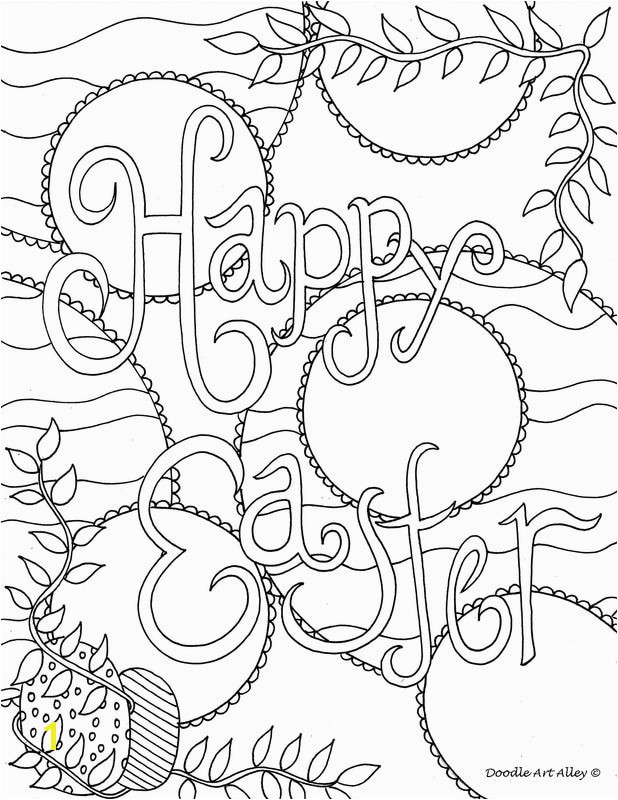 Religious Easter Coloring Pages Elegant Easter Coloring Pages Doodle Art Alley Religious Easter Coloring Pages