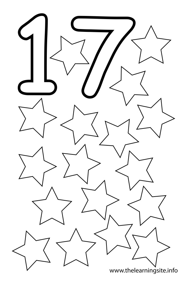 number-17-coloring-page-2