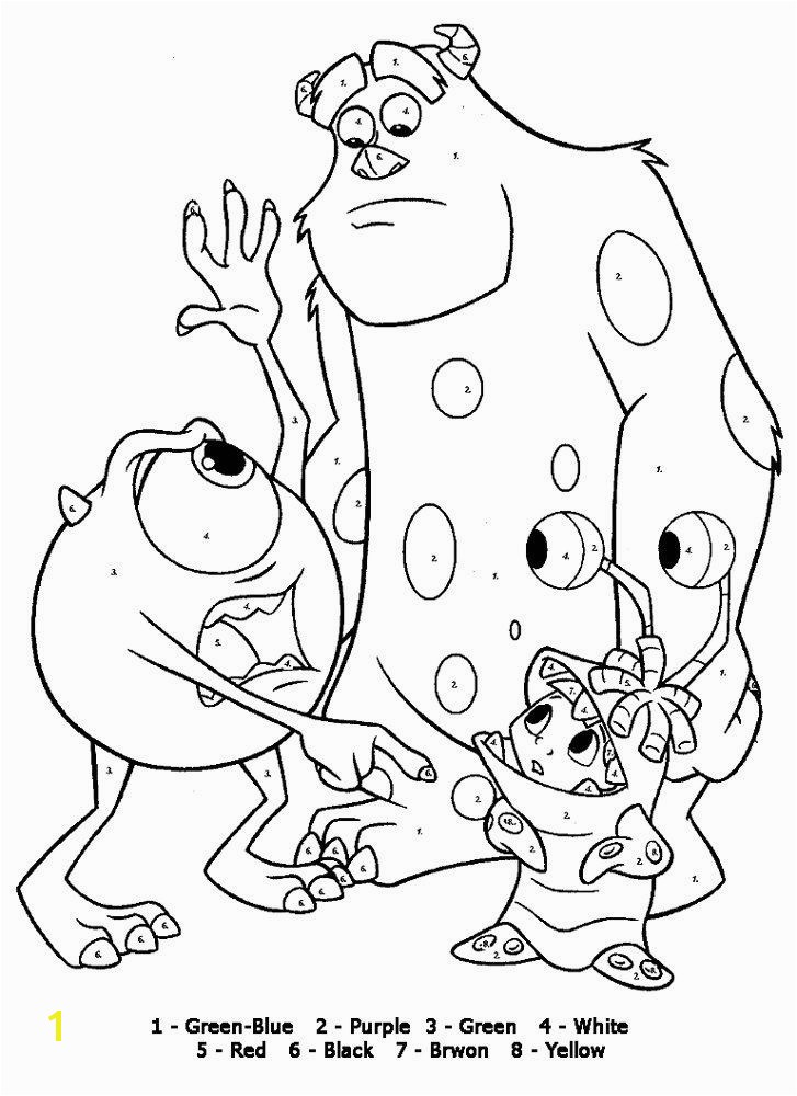 Number Of Pages In the Color Purple Color by Number Pages for Kids Coloring Pages Line New Line Coloring