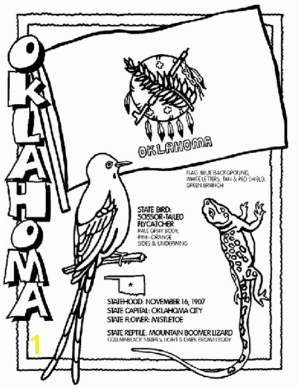 Oklahoma State University Coloring Pages Oklahoma Coloring Pages
