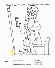 Old King Cole Coloring Page 53 Best Coloring Pages Images On Pinterest