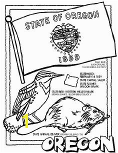 Oregon State Flag Coloring Page Colorado Coloring Page Crayola Website Has All the States with