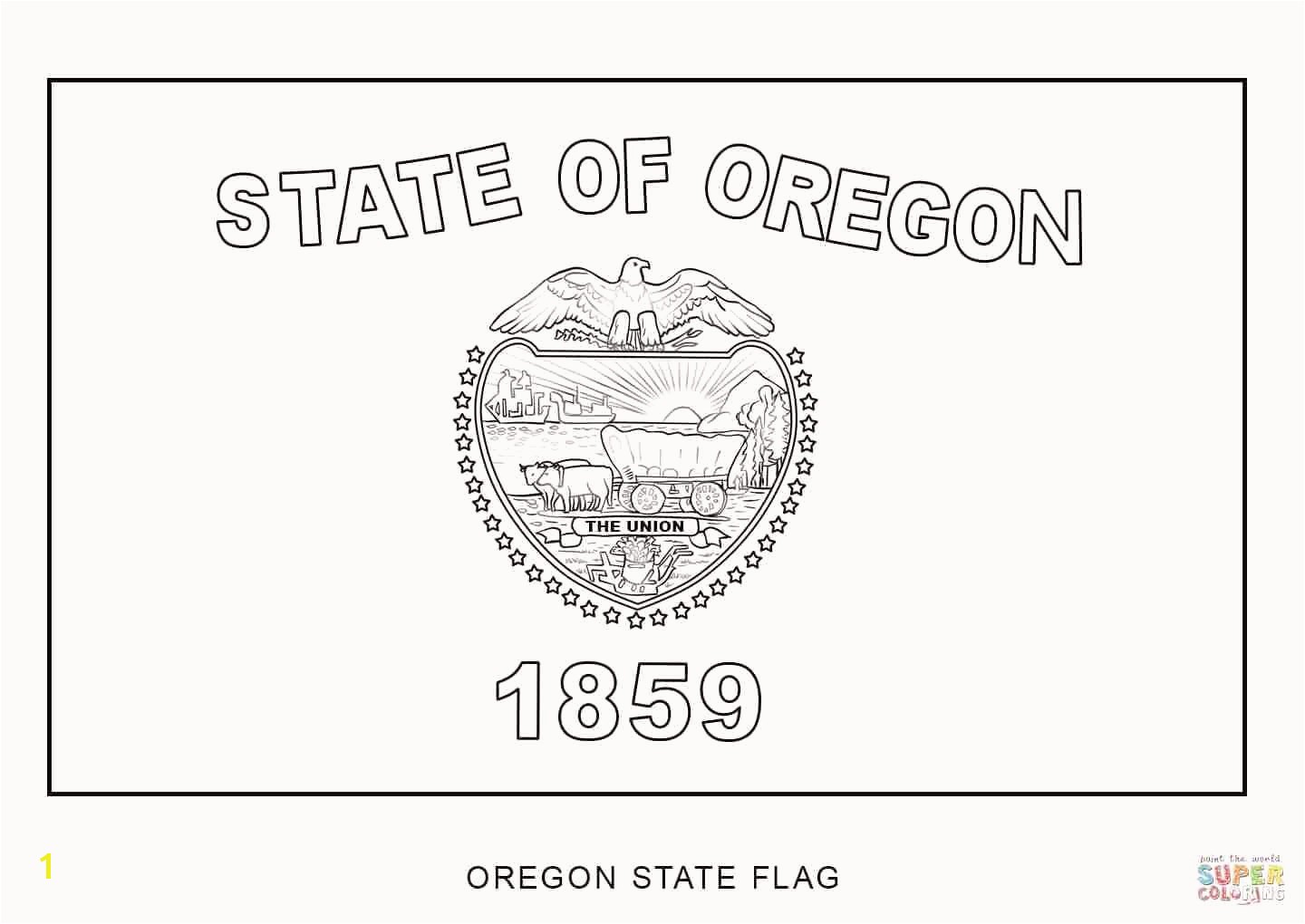 Oregon Flag Coloring Page Best 30 Awesome Symbols the Usa Coloring Pages Oregon Flag