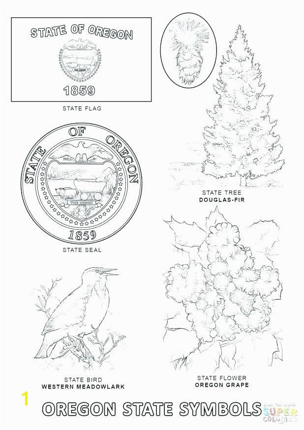 Oregon State Flag Coloring Page States Map Coloring Page 11 Brazil Flag Coloring Page Printable