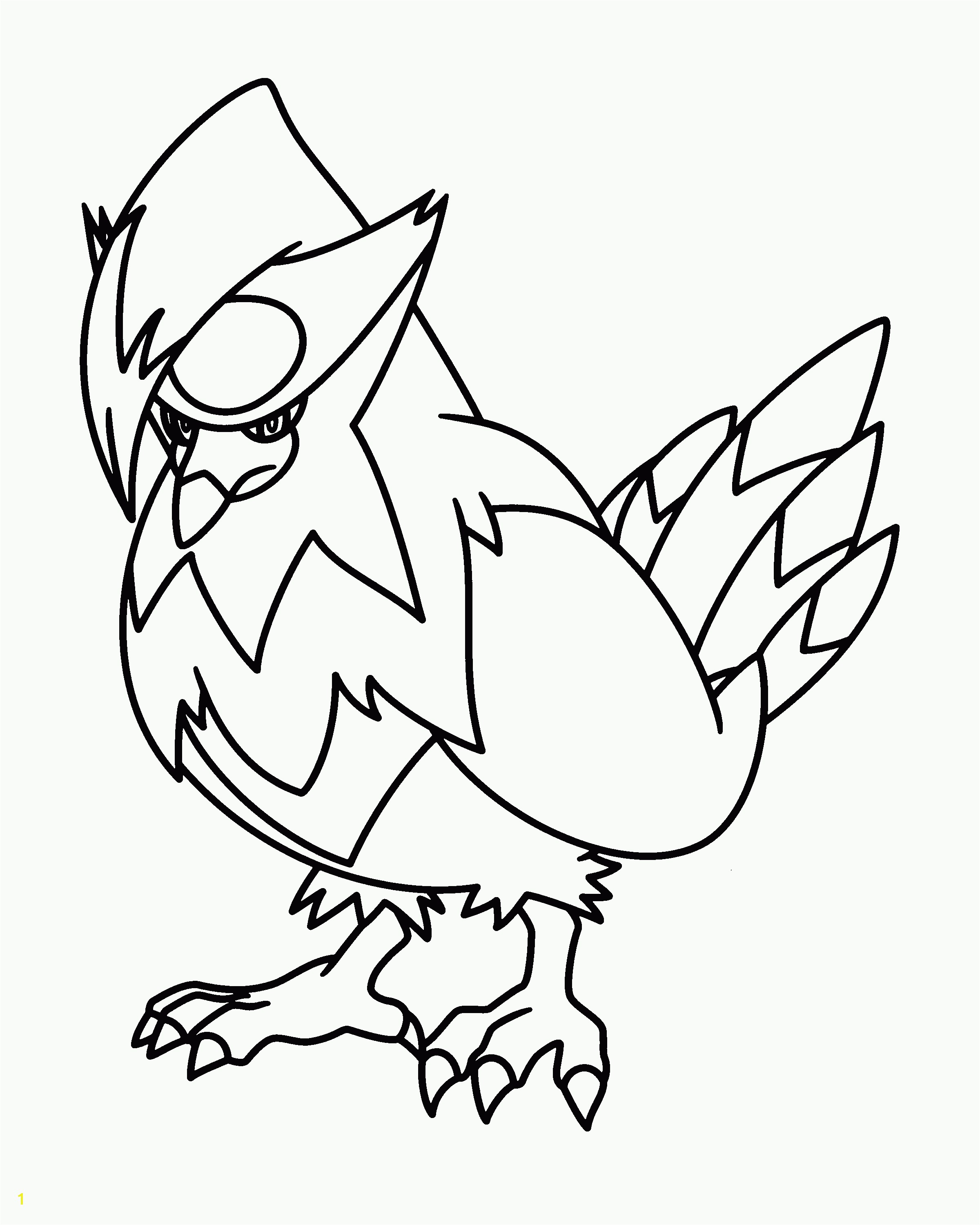 Pokemon Pachirisu Coloring Coloring Pages