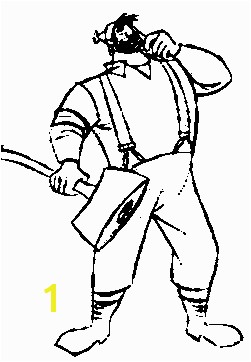 paul bunyan coloring pages printable Google Search