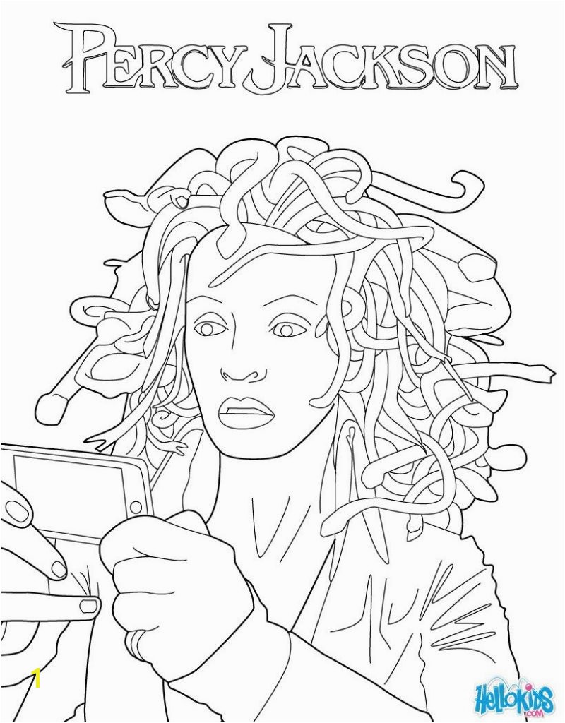 Percy Jackson Coloring Pages Online