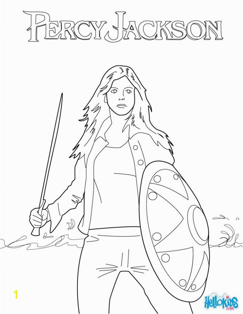 Percy Jackson Coloring Pages Online Percy Jackson Coloring Pages Line