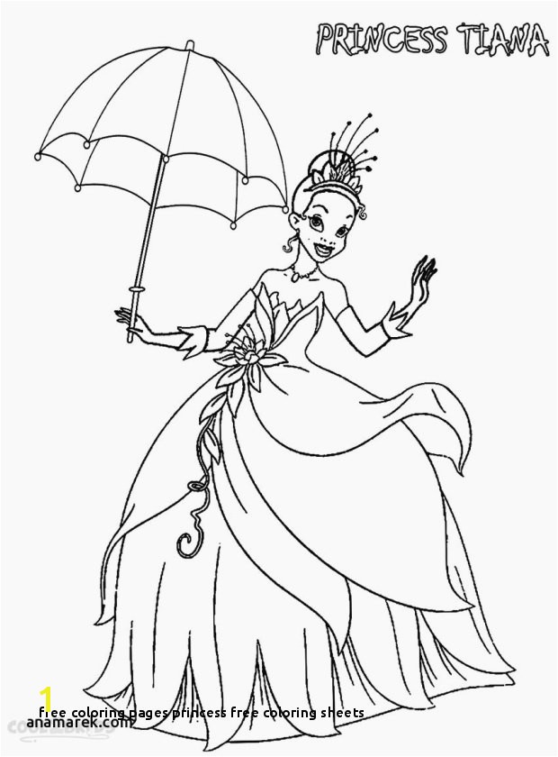 26 Free Coloring Pages Princess Free Coloring Sheets