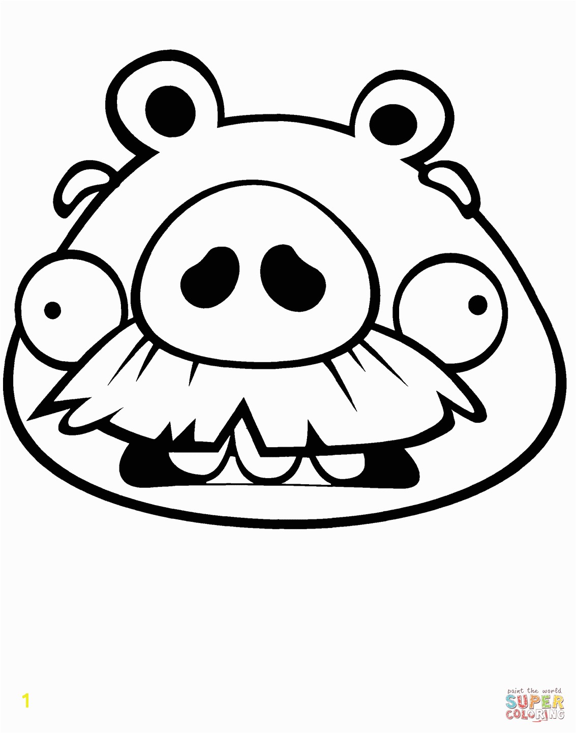 the Foreman Pig coloring pages to view printable