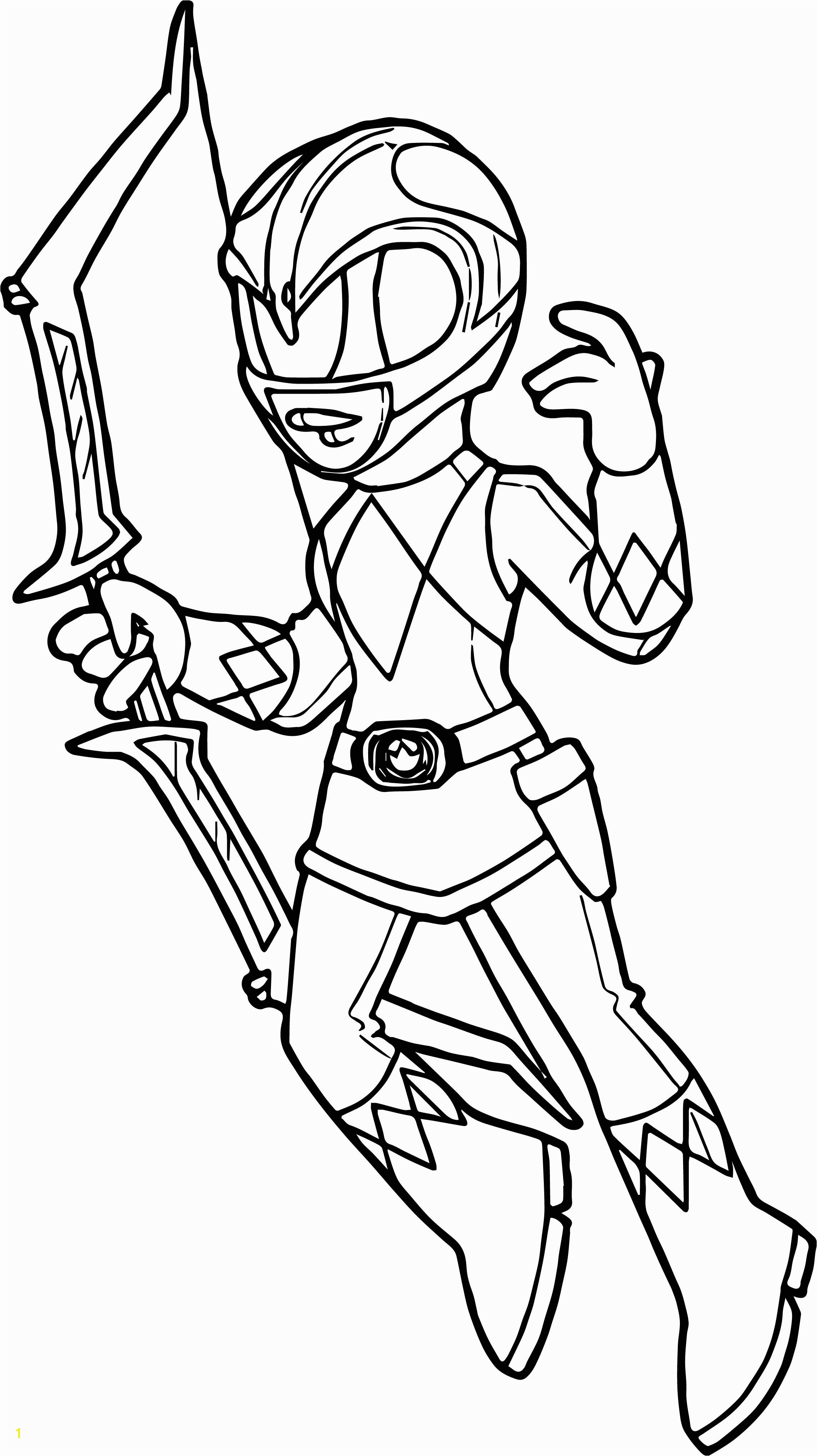 Pink Power Ranger Coloring Pages With Save Extraordinary