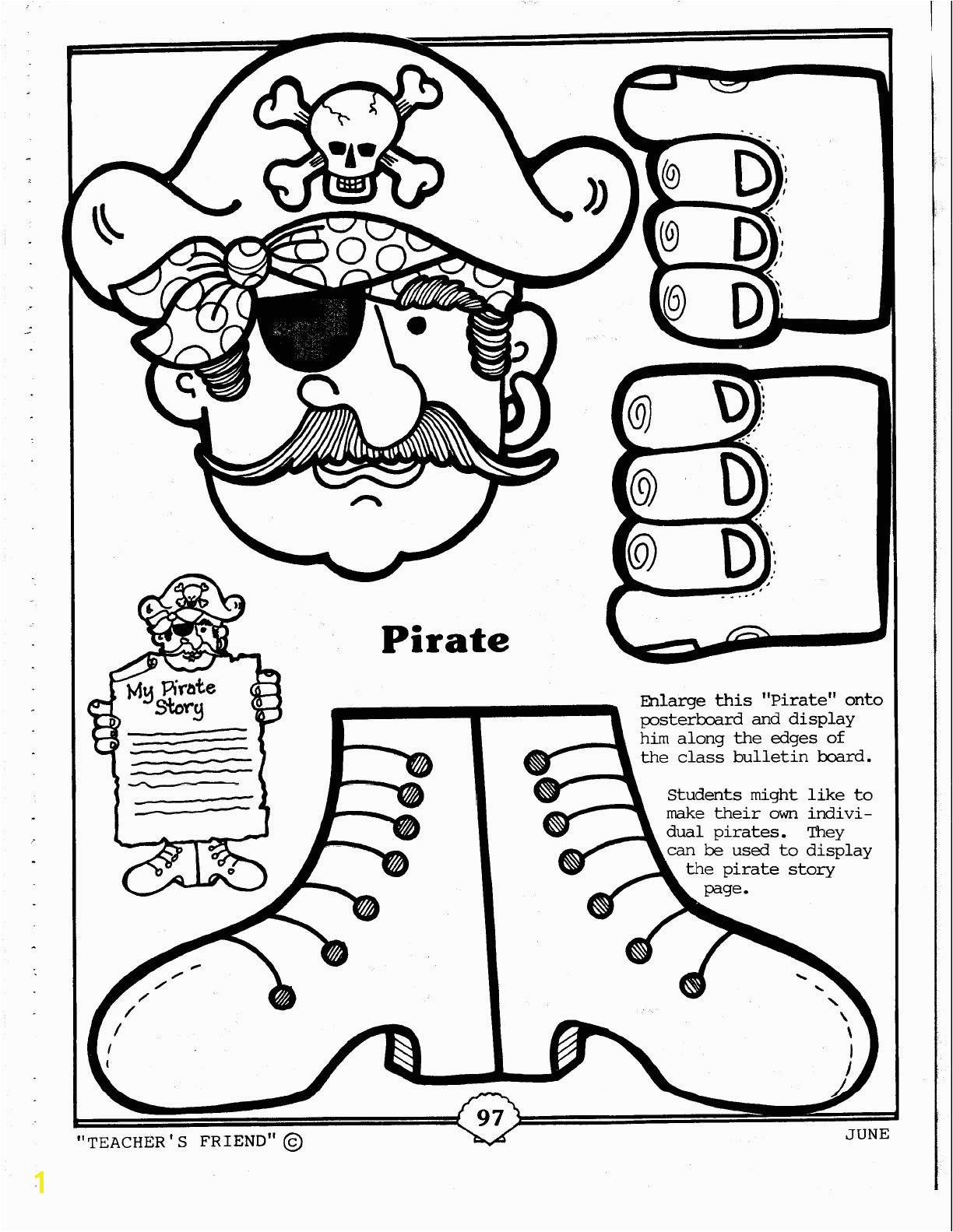 Pirate Coloring Book Pages Beautiful Jenny S Middle Page if You See This You Re