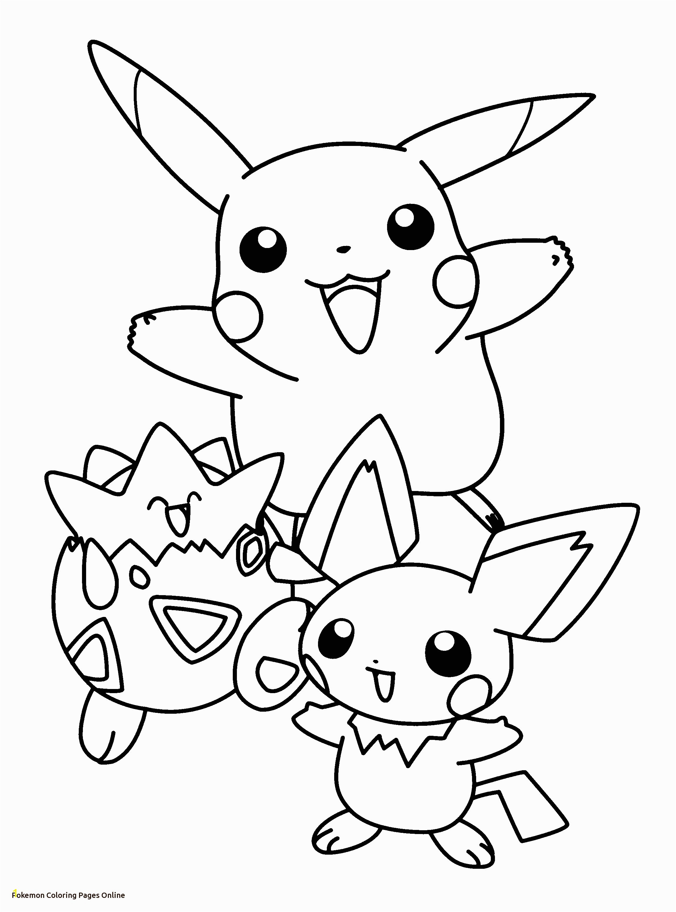 Pokemon Coloring Pages Online Free Coloring Pages Pokemon togepi with Line Coloring Pages In