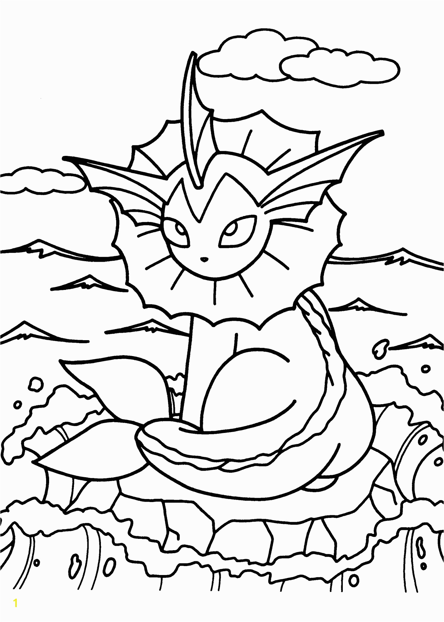 Pokemon coloring pages for kids printable free