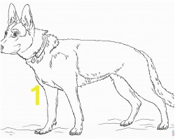 Police Dog Coloring Pages