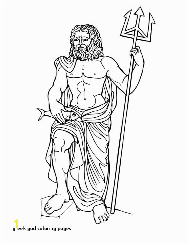 Inspirational Poseidon Greek God Coloring Pages printable coloring page Archives Page 45 of 155 Printable