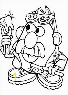 Potato Chip Coloring Page Inspirational Mr and Mrs Potato Head Coloring Page s