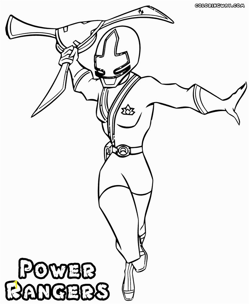 Power Ranger Coloring Pages To Print Power Rangers Coloring Pages