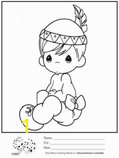 kids coloring page precious moments indian boy coloring sheet