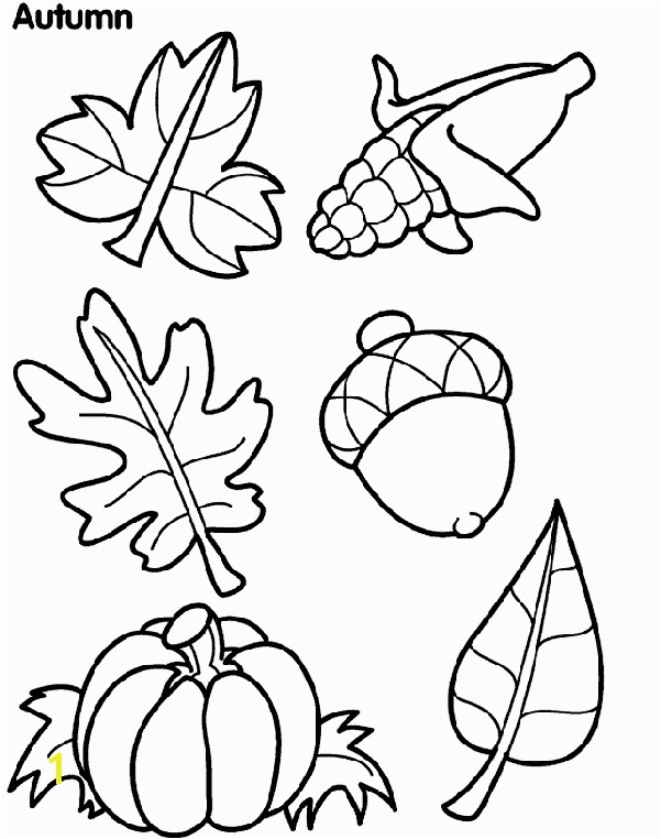 Fall themed Coloring Pages New Fall Leaf Coloring Page Leaf Color Page Vitlt