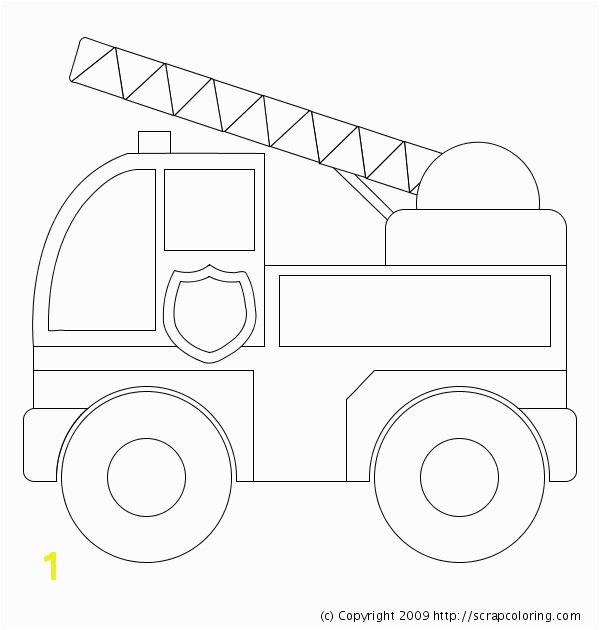 Image detail for preschool fire truck coloring pages preschool fire truck coloring