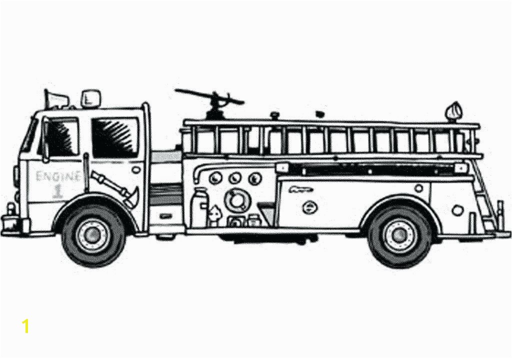 New Truck Coloring Pages for Preschoolers for Kids for Adults In Free Fire Truck Coloring Pages