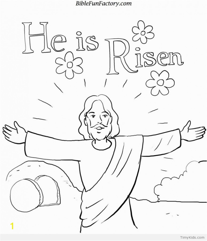 jesus easter coloring pages