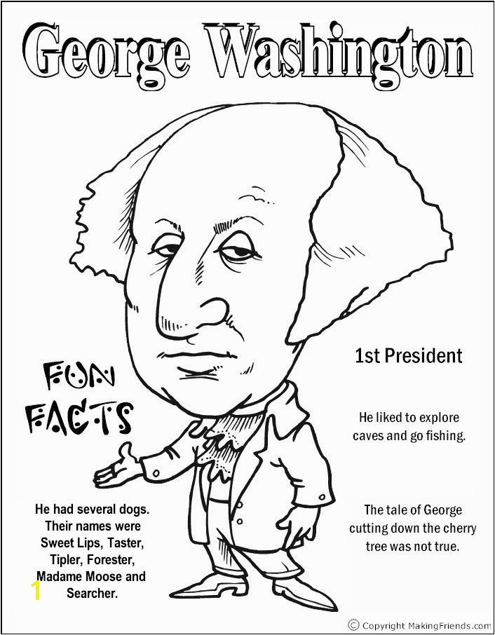 President Coloring Pages with Facts Presidents Coloring Pages School Activities Pinterest