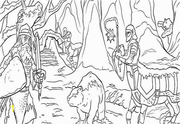 Gallery of prince caspian coloring pages