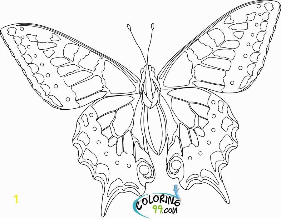 Print butterfly Coloring Pages Kids Coloring Pages butterflies 9 Printable Coloring Page