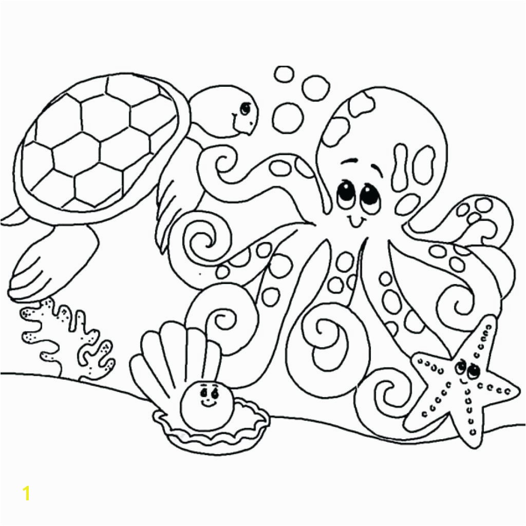 Best of animal coloring pages pdf Download 18 s Cute Sea Animals Coloring Pages