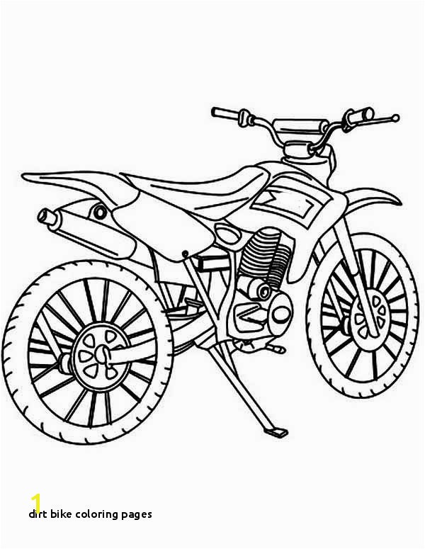 Dirt Bike Coloring Pages Best How to Draw Dirt Bike Coloring Page
