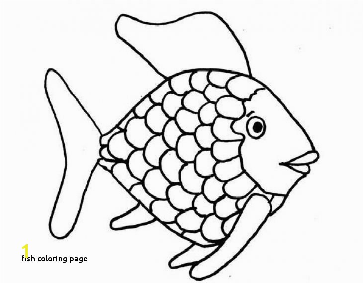 Printable Fish Coloring Pages Fish Coloring Page Kids Printable Rainbow Fish Coloring Page Free