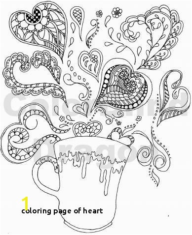 Coloring Page Heart Drawing Step by Step Hearts Luxury Awesome Coloring Page for Adult