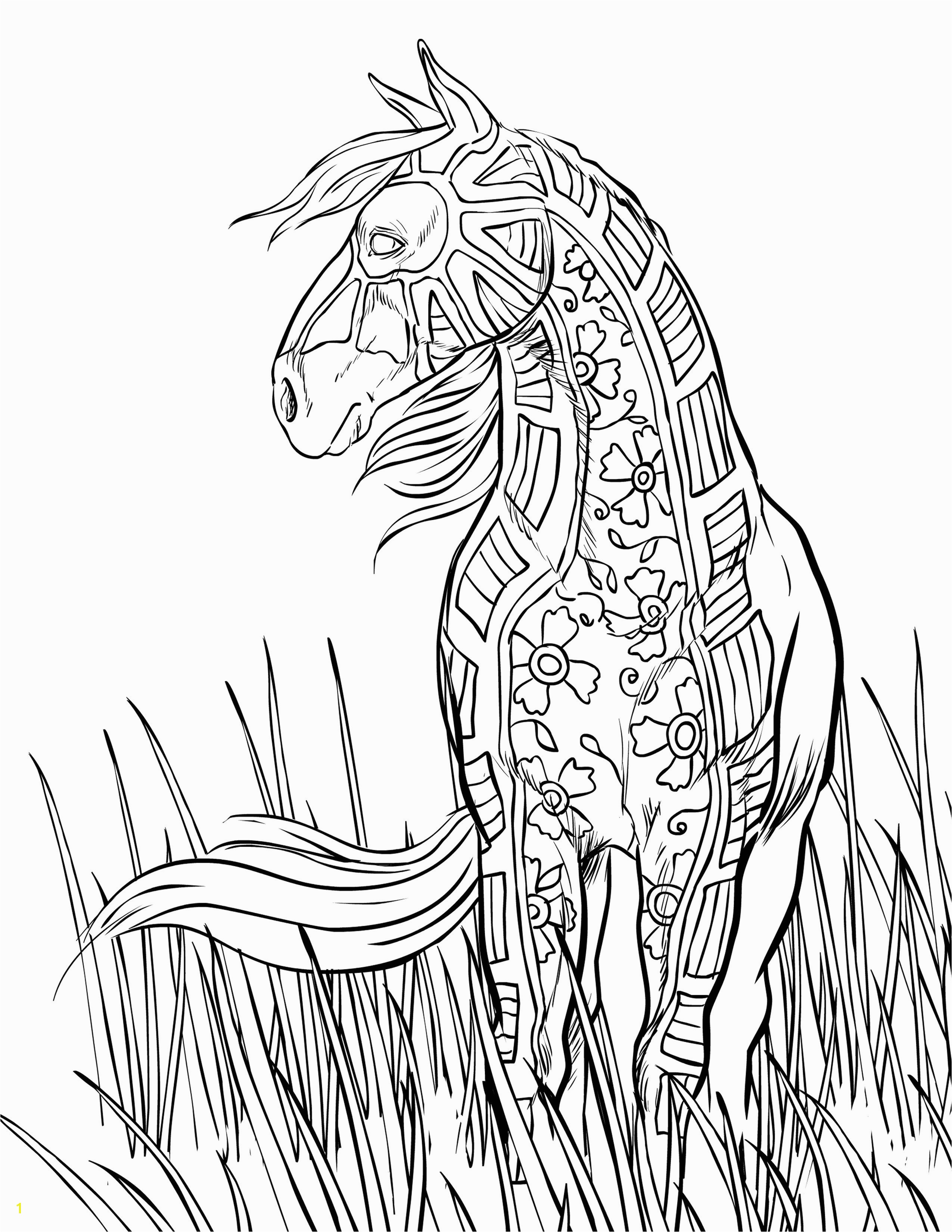 Horse Coloring Pages Printable Printable Horse Coloring Pages Heathermarxgallery