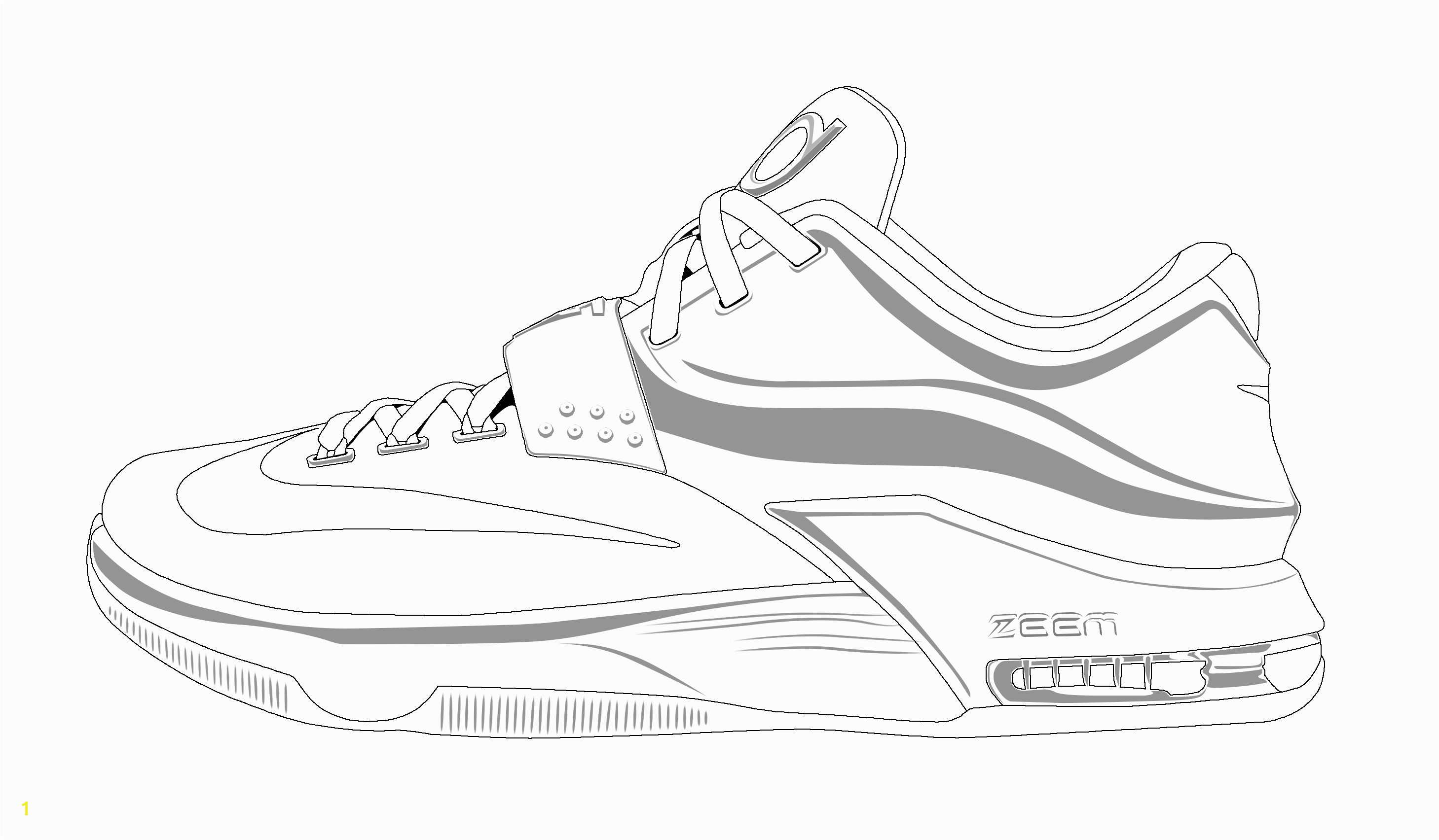 Great Running Shoes Coloring Pages Drawing At GetDrawings Free For Personal Use