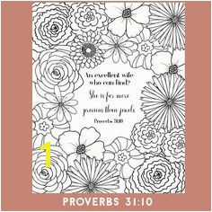 Bible Verse Coloring Page Proverbs 31 Coloring Page