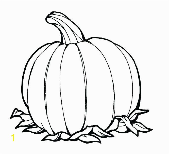 Pumpkin and Leaves Coloring Pages | divyajanani.org
