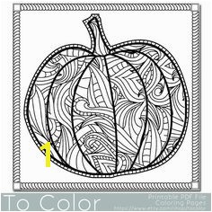 Pumpkin Coloring Pages Pdf Pumpkin to Color Best Of Fall Pinterest