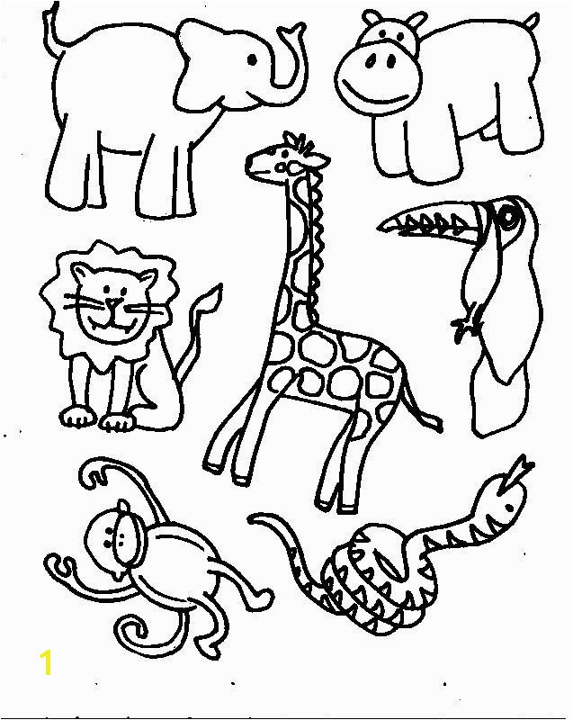 Jungle Coloring Pages