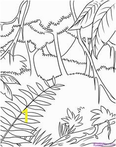 Rainforest Scene Coloring Pages Our Beautiful World A Lds Primary Coloring Page From Lds